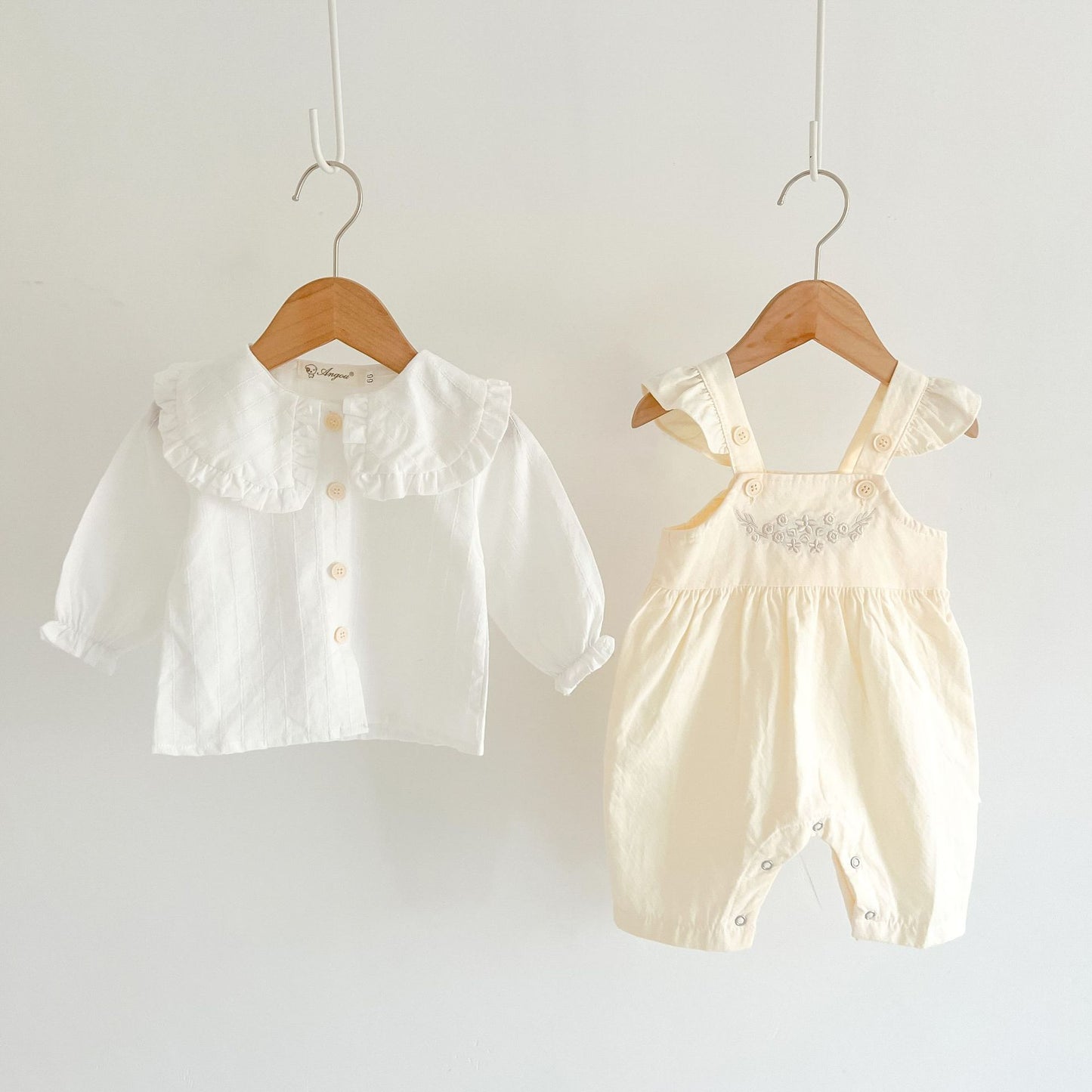 Adjustable Suspender Romper for Girls