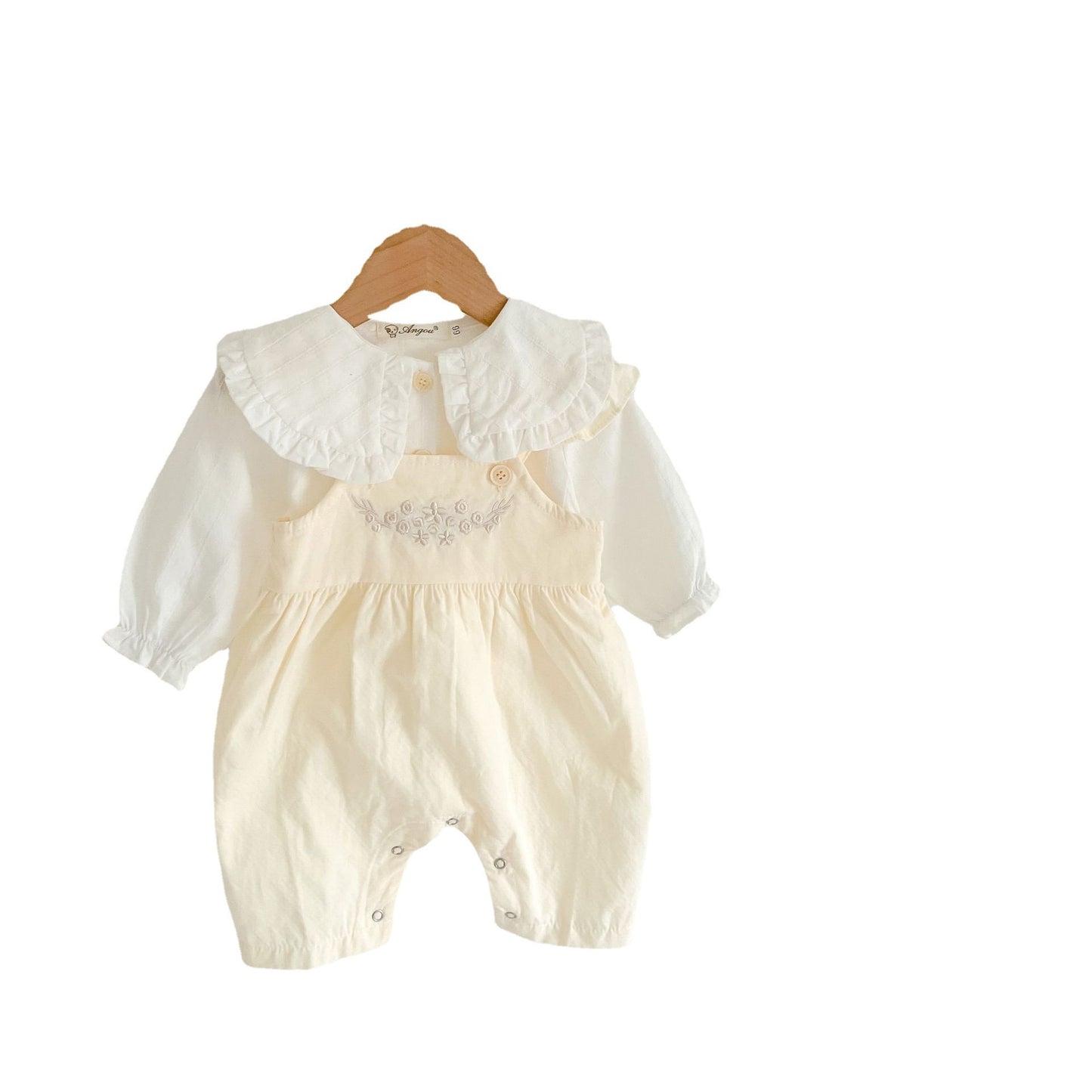 Adjustable Suspender Romper for Girls