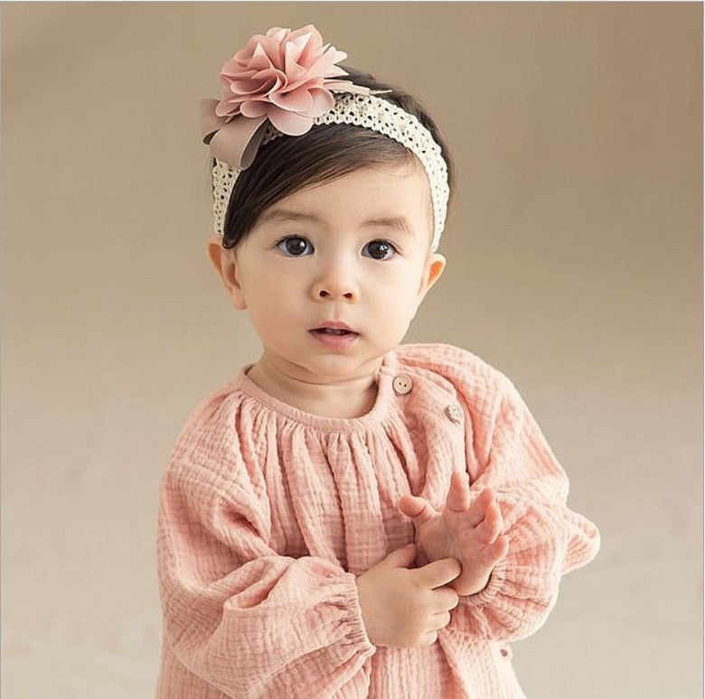 Elegant Lace Knot Baby Headband