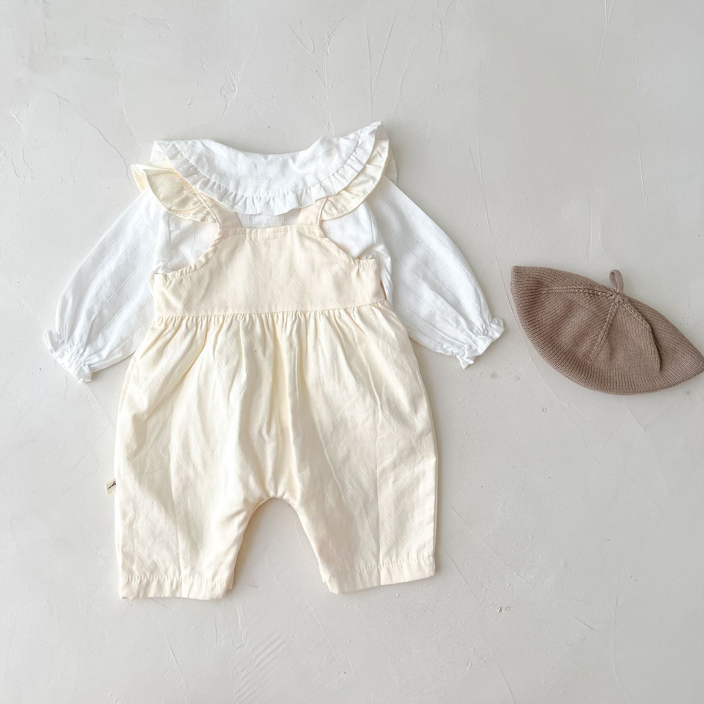 Adjustable Suspender Romper for Girls