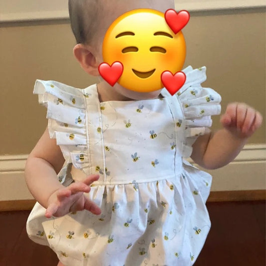 1st Bee Day Honeybee Romper