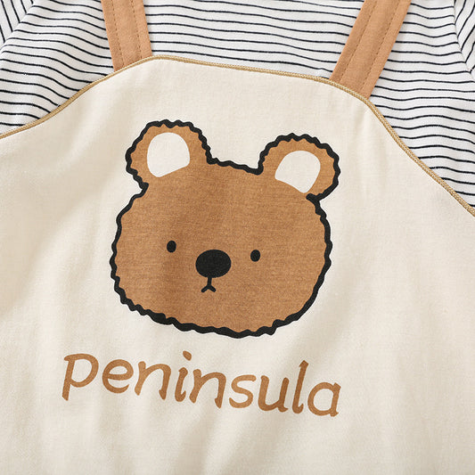 Alaska Peninsula Brown Bear Baby Romper