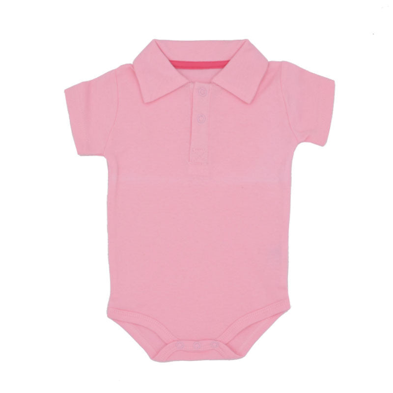Classic Collared Cotton Baby Bodysuit – Soft, Stylish, and Easy to Wear