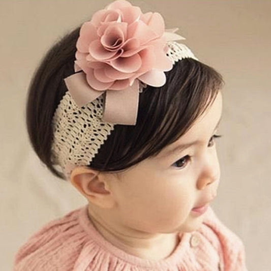 Elegant Lace Knot Baby Headband