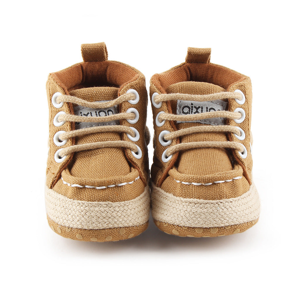 Denim Style Soft Sole Baby Shoes