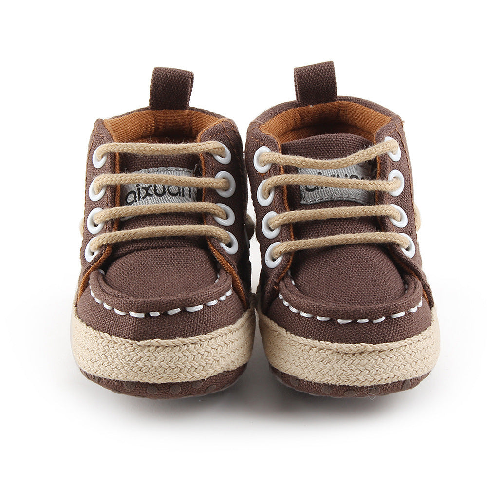Denim Style Soft Sole Baby Shoes