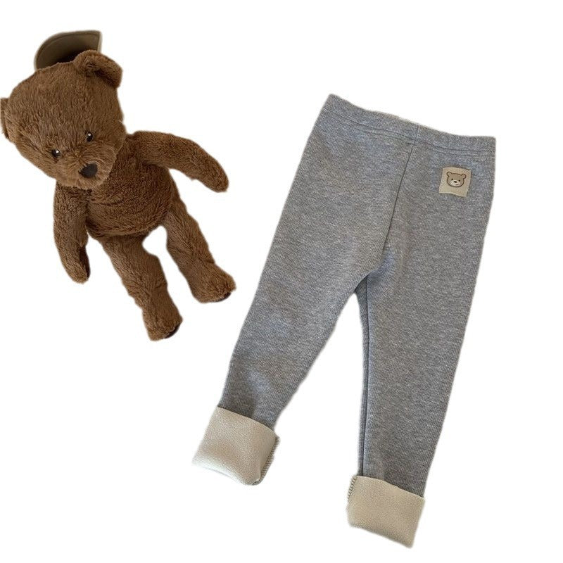 Soft Cozy Fleece Lined Baby Leggings