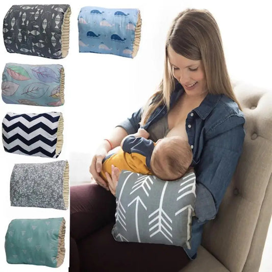 Adjustable Cotton Nursing Arm Pillow for Comfortable Feeding
