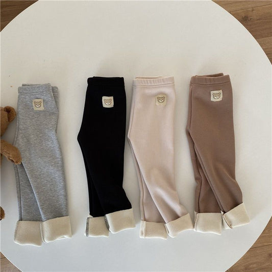 Soft Cozy Fleece Lined Baby Leggings