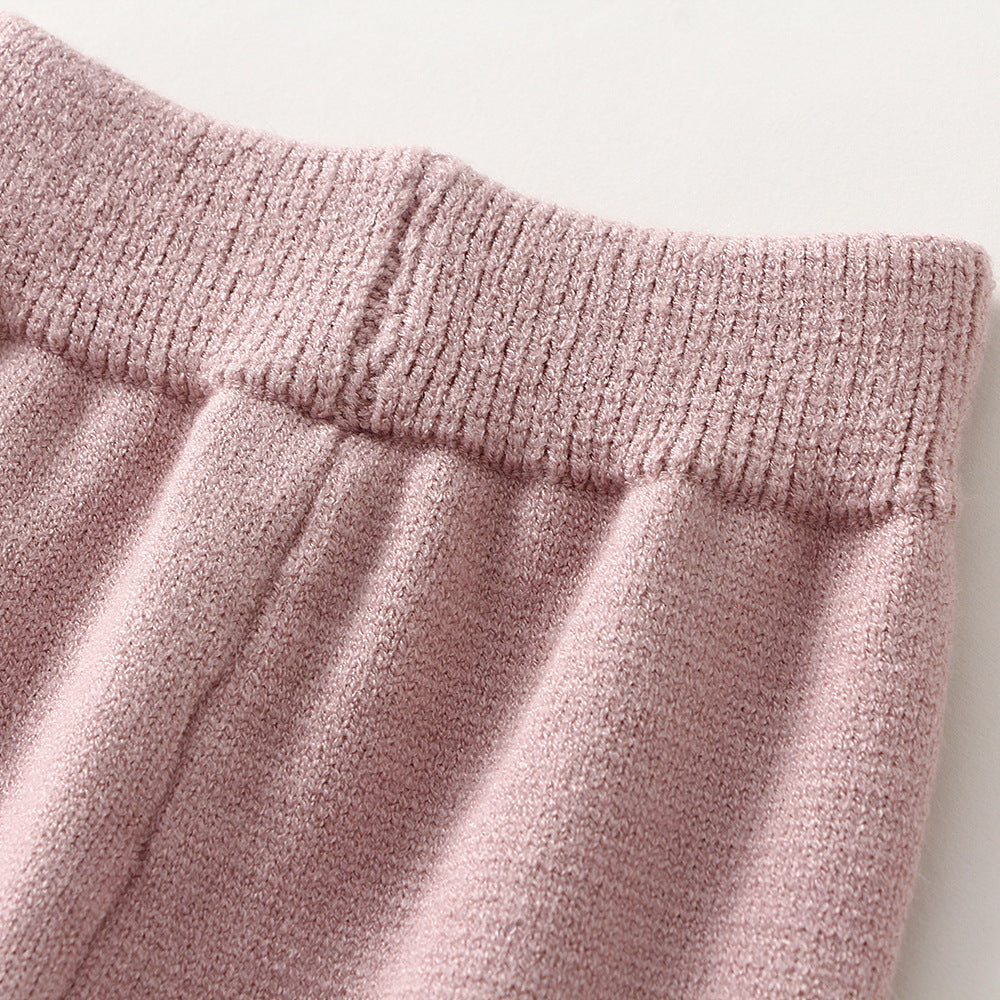 Cozy Heart Knit Sweater and Pants Set