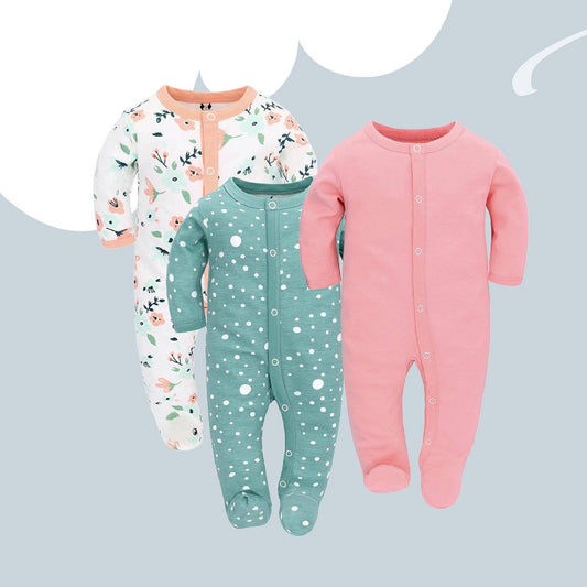 Cozy Cotton Long-Sleeve Jumpsuit
