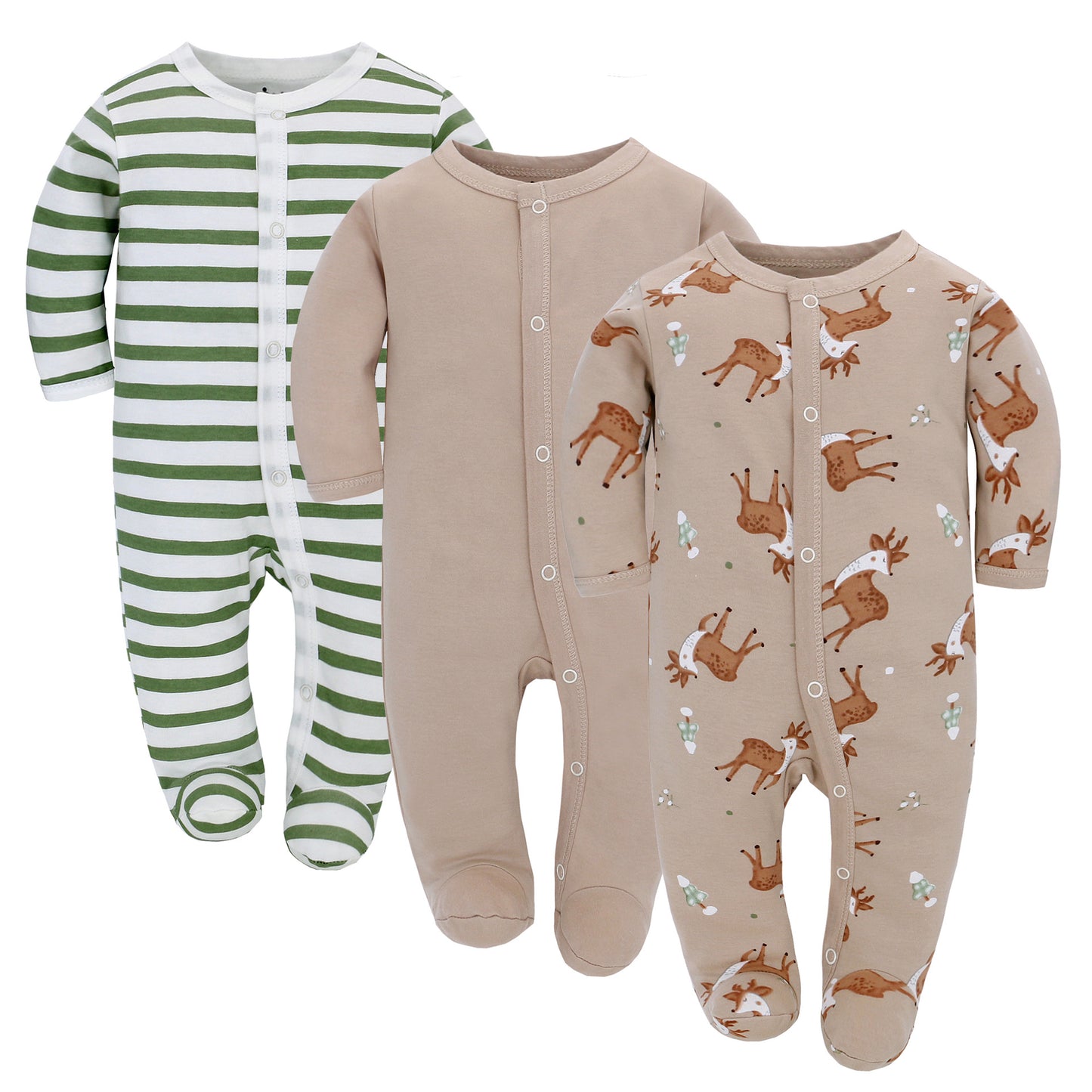 Cozy Cotton Long-Sleeve Jumpsuit
