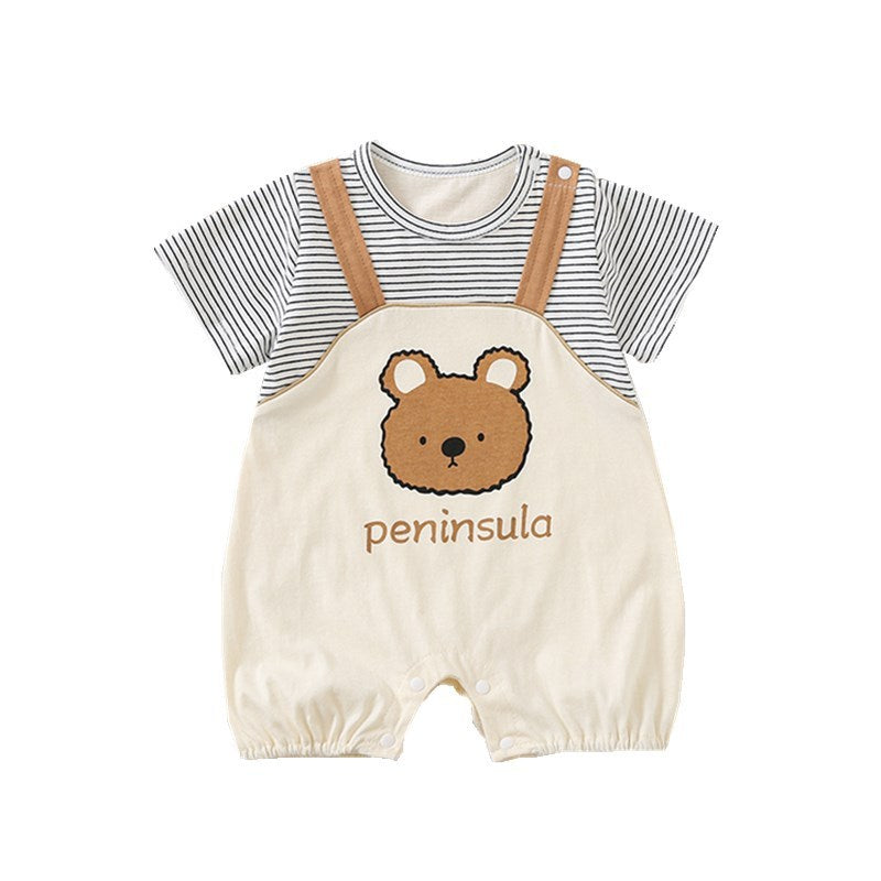 Alaska Peninsula Brown Bear Baby Romper
