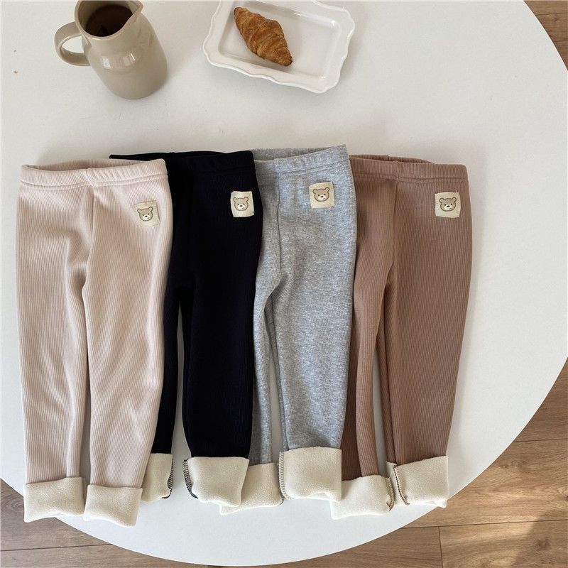 Soft Cozy Fleece Lined Baby Leggings