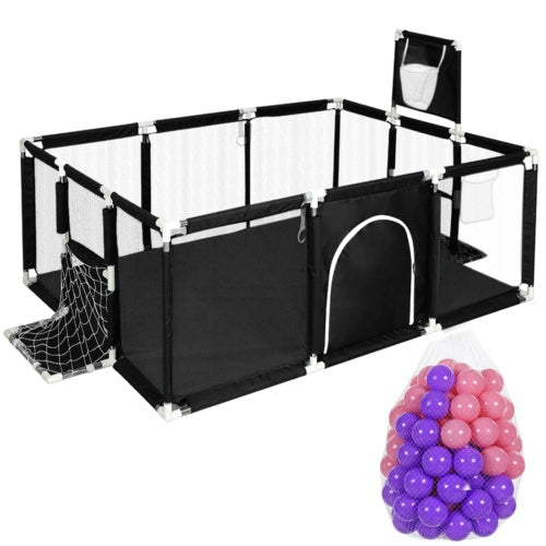 Large Foldable Baby Playpen with Ball Pit